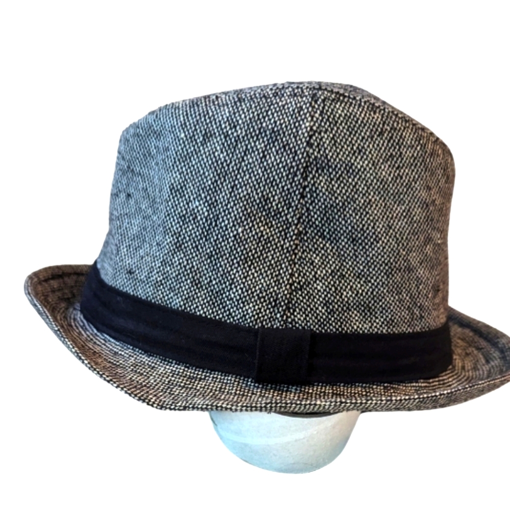 Death Valley O/S gray tweed hat GUC